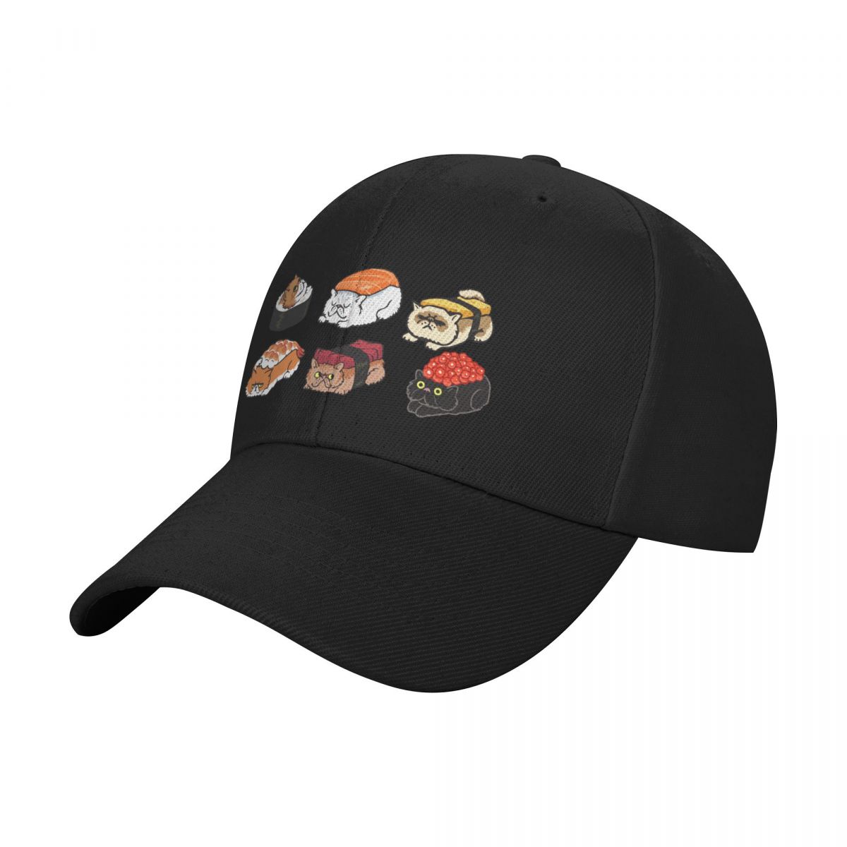 Streetwear Brand Cat - Sushi gato persa gorra de béisbol