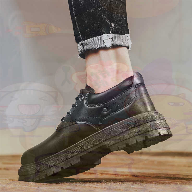 Streetwear Brand Best - Zapatillas deportivas de cuero Natural oscuro