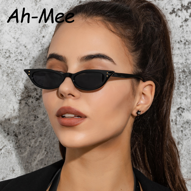 Streetwear Brand Cat - Gafas de sol pequeñas con forma