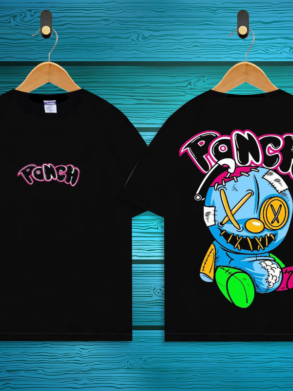 Camiseta de Manga Corta con Di - Streetwear Brand Best reseña y precio