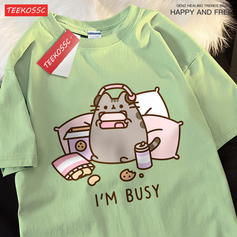 Camiseta de algodón para hombr - Streetwear Brand Cat reseña y precio