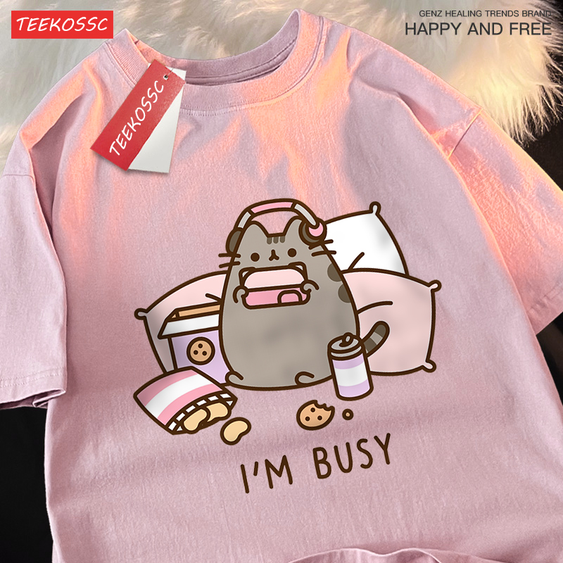 Camiseta de algodón para hombr - Streetwear Brand Cat reseña y precio