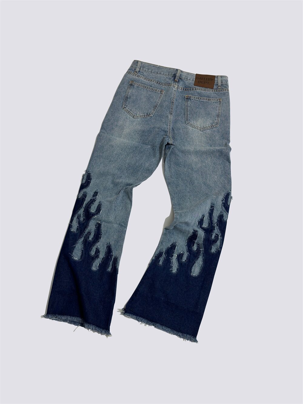 Pantalones vaqueros holgados d - Gallery Dept Flare reseña y precio