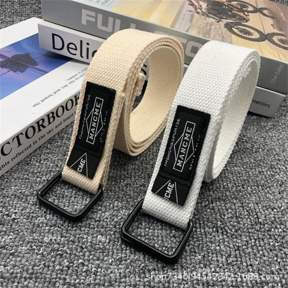 Cinturón de lona trenzada de n - Corteiz Cargo Pant reseña y precio