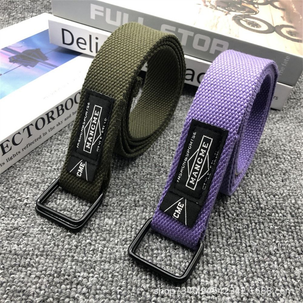 Cinturón de lona trenzada de n - Corteiz Cargo Pant reseña y precio
