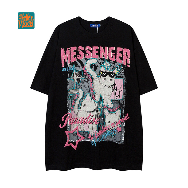 HELLOMARCEL Camiseta de Verano - Streetwear Brand Cat reseña y precio