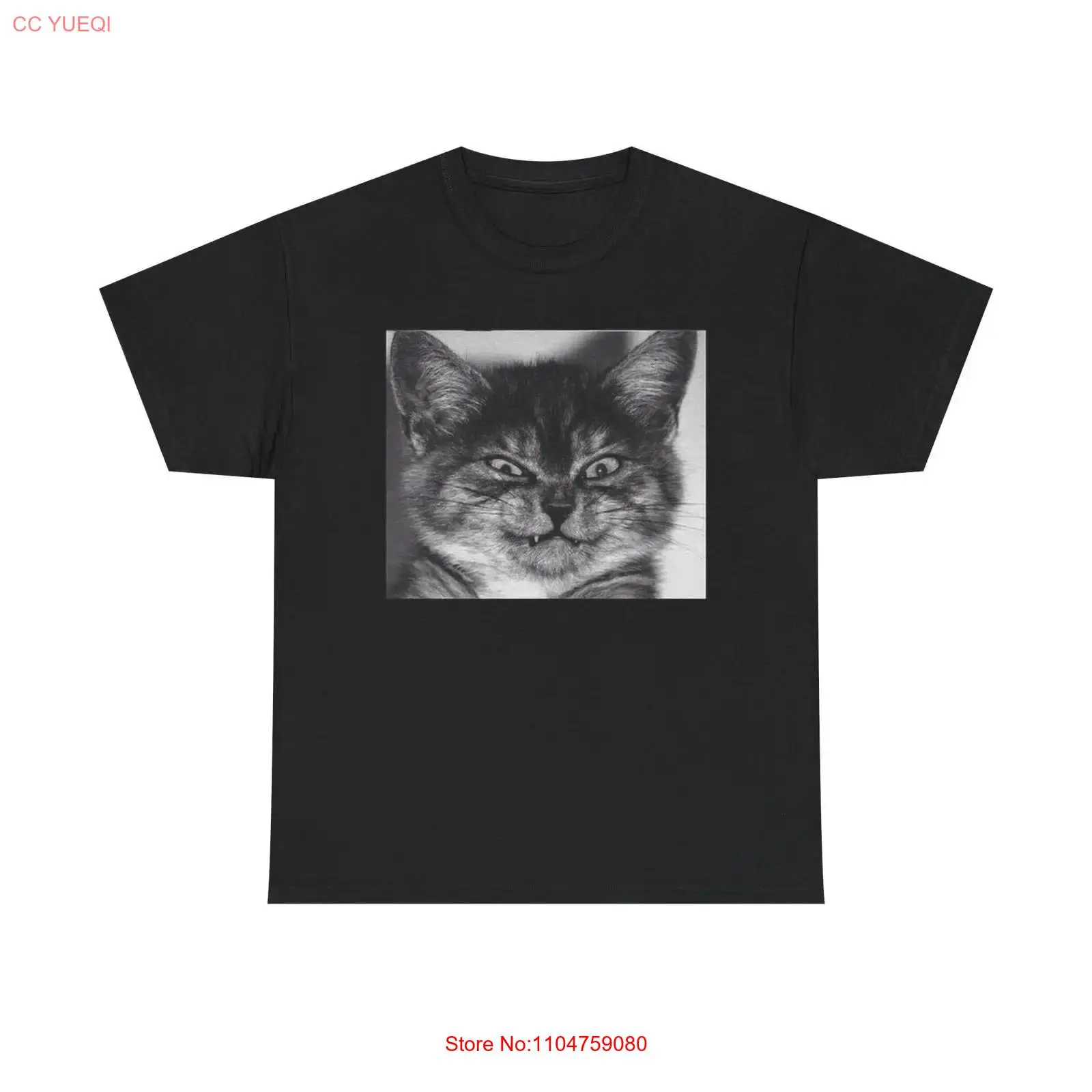 Camiseta divertida con cara de - Streetwear Brand Cat reseña y precio