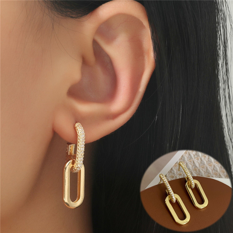 XINYI-pendientes colgantes con - Streetwear Brand Accessories reseña y precio