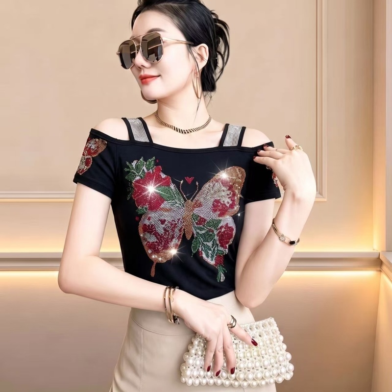 Camiseta Sexy de Mujer con Hom - Streetwear Brand With Butterfly reseña y precio