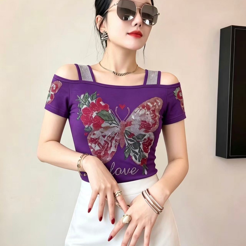 Camiseta Sexy de Mujer con Hom - Streetwear Brand With Butterfly reseña y precio