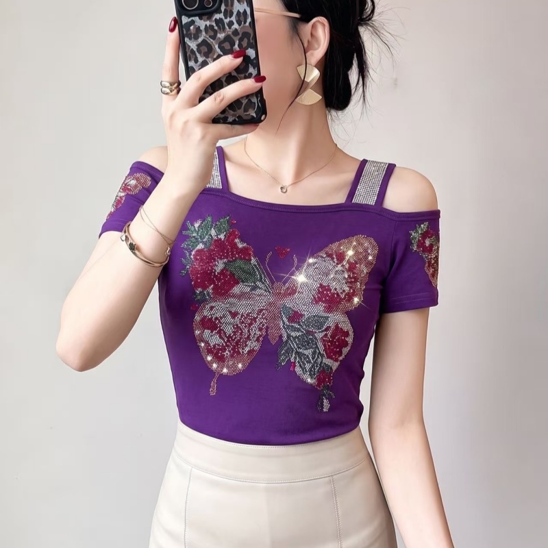 Camiseta Sexy de Mujer con Hom - Streetwear Brand With Butterfly reseña y precio